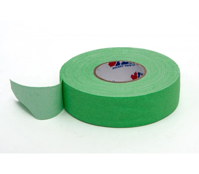 Лента хоккейная для крюка "IB Hockey Tape" 25мм х 18м (лайм)